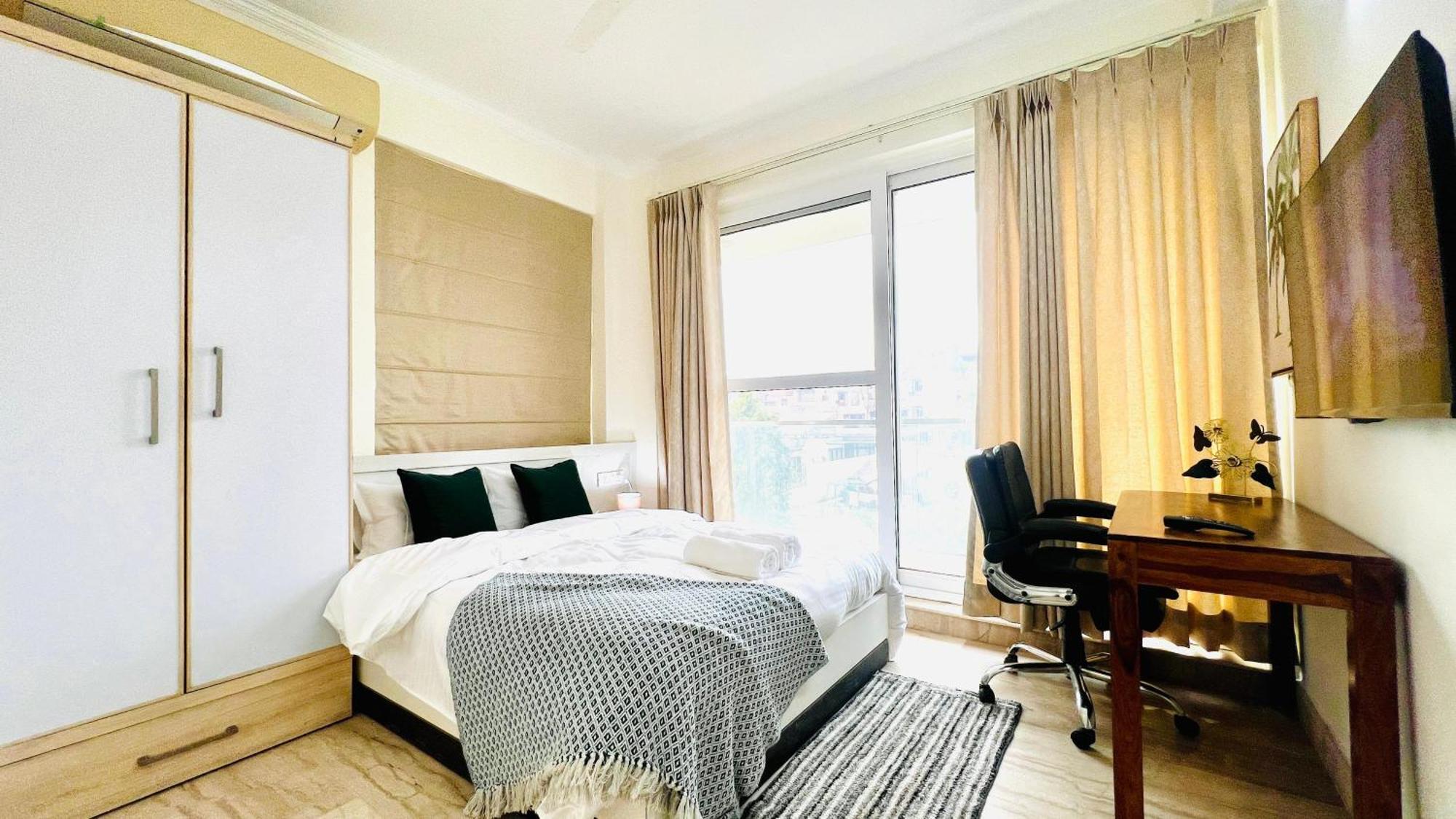 Olive Serviced Apartments - New Friends Colony New Delhi Eksteriør billede