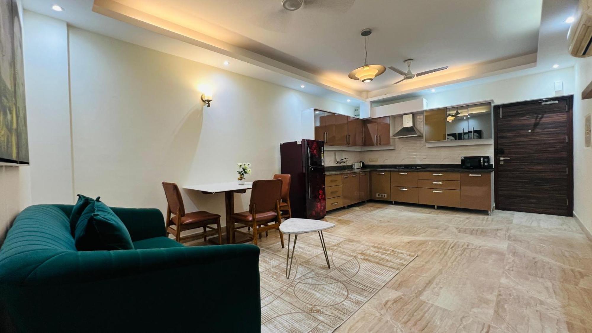 Olive Serviced Apartments - New Friends Colony New Delhi Eksteriør billede