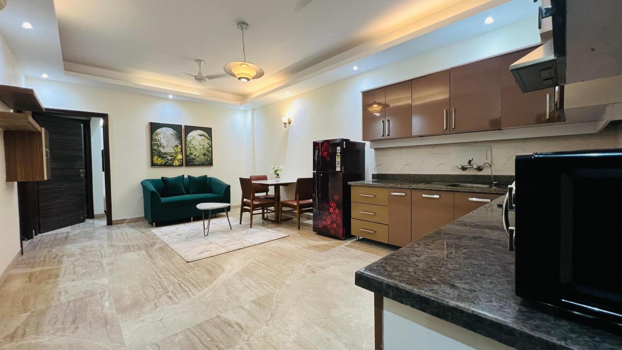 Olive Serviced Apartments - New Friends Colony New Delhi Eksteriør billede