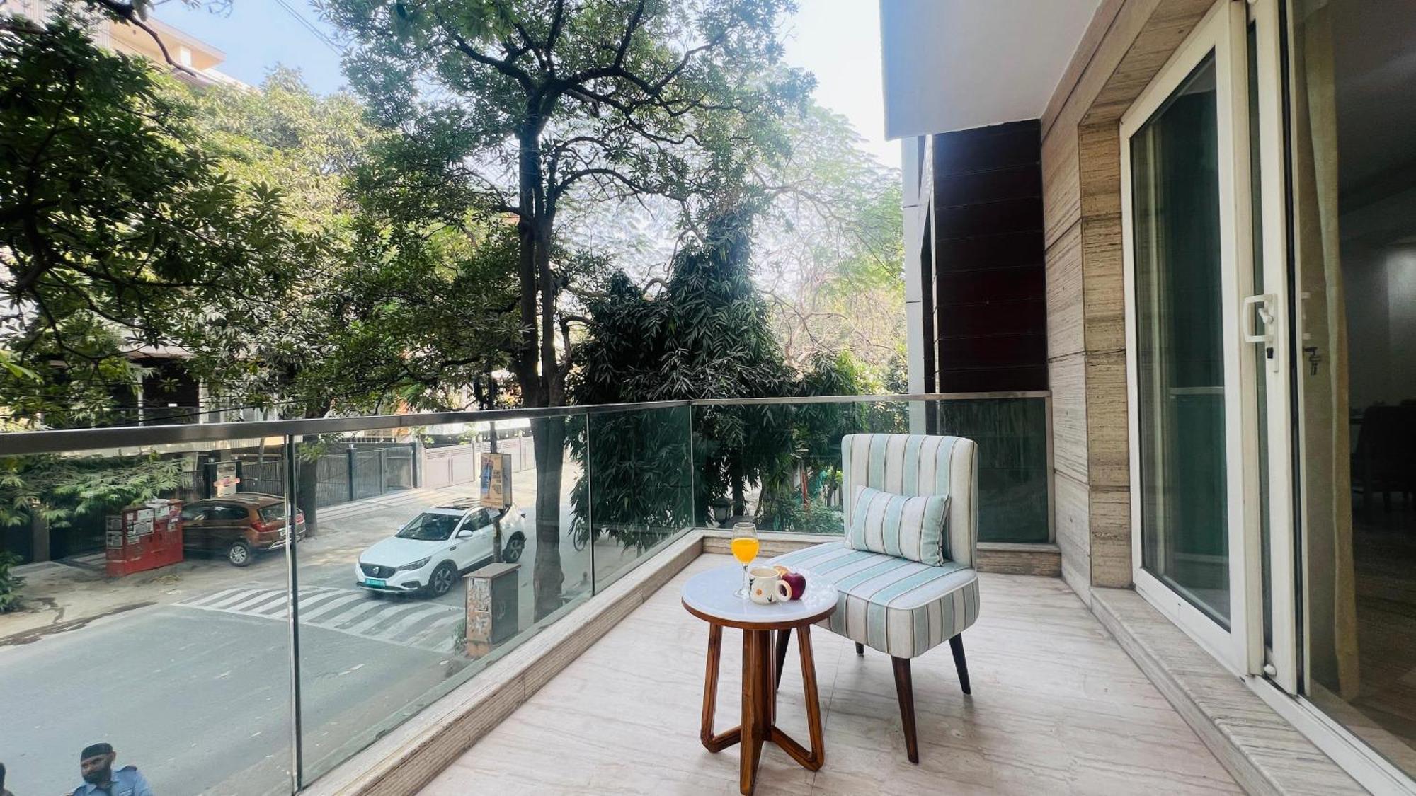 Olive Serviced Apartments - New Friends Colony New Delhi Eksteriør billede