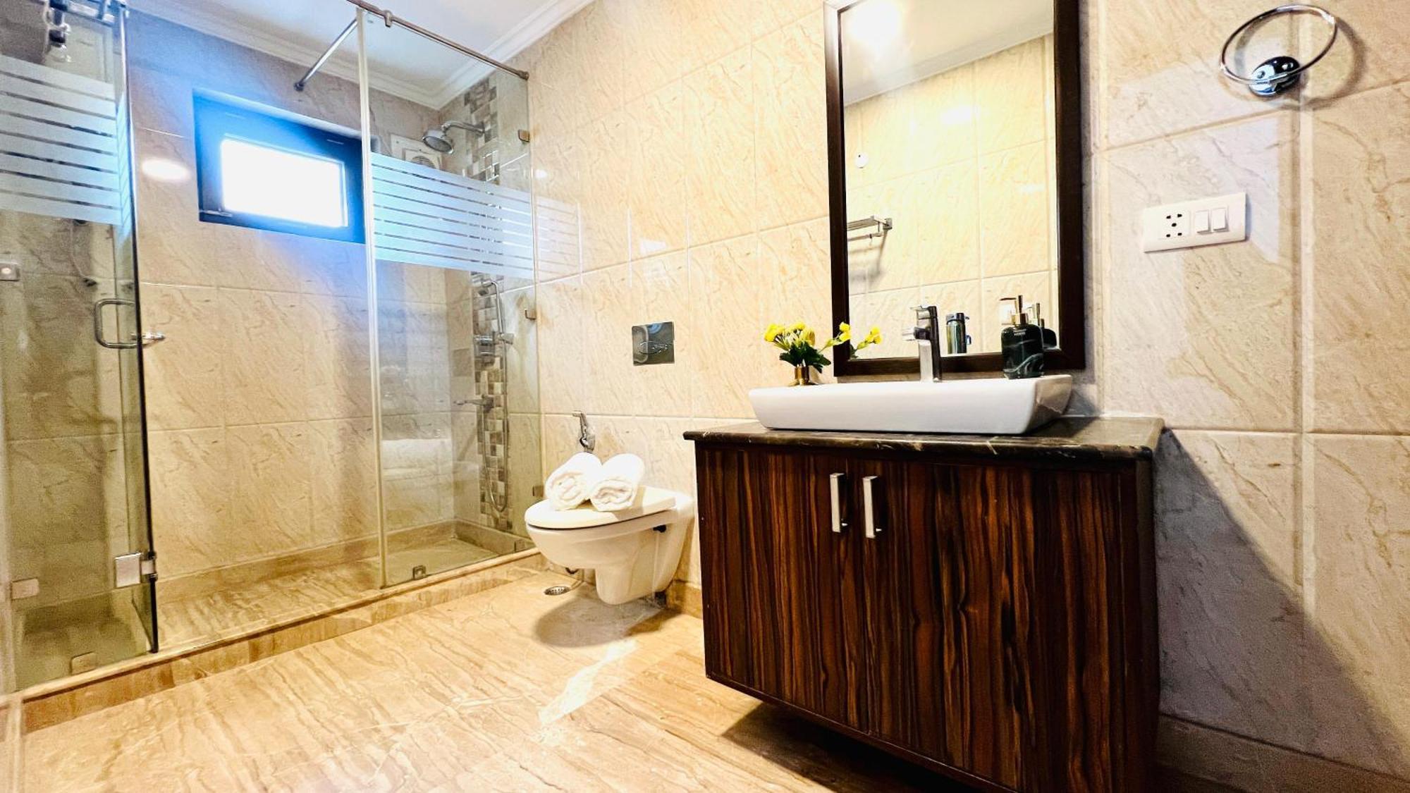 Olive Serviced Apartments - New Friends Colony New Delhi Værelse billede