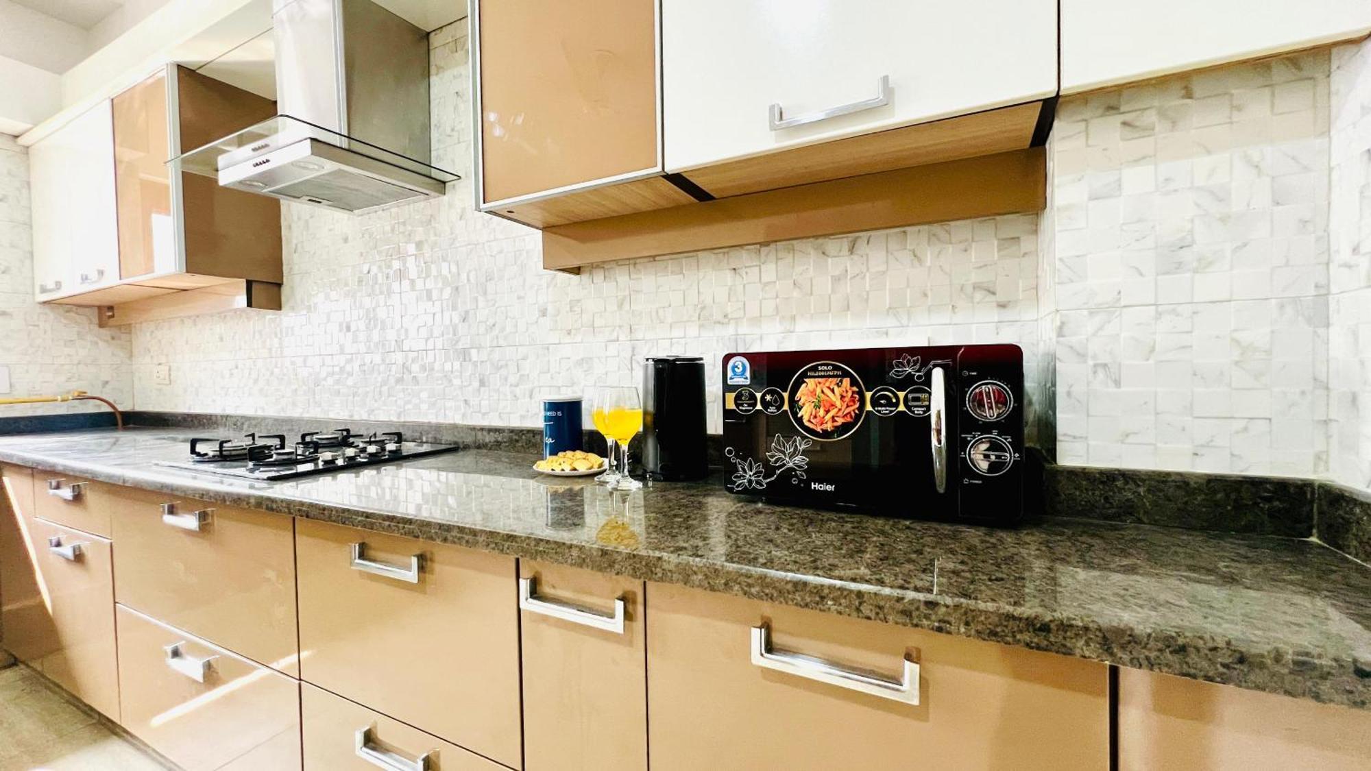 Olive Serviced Apartments - New Friends Colony New Delhi Værelse billede
