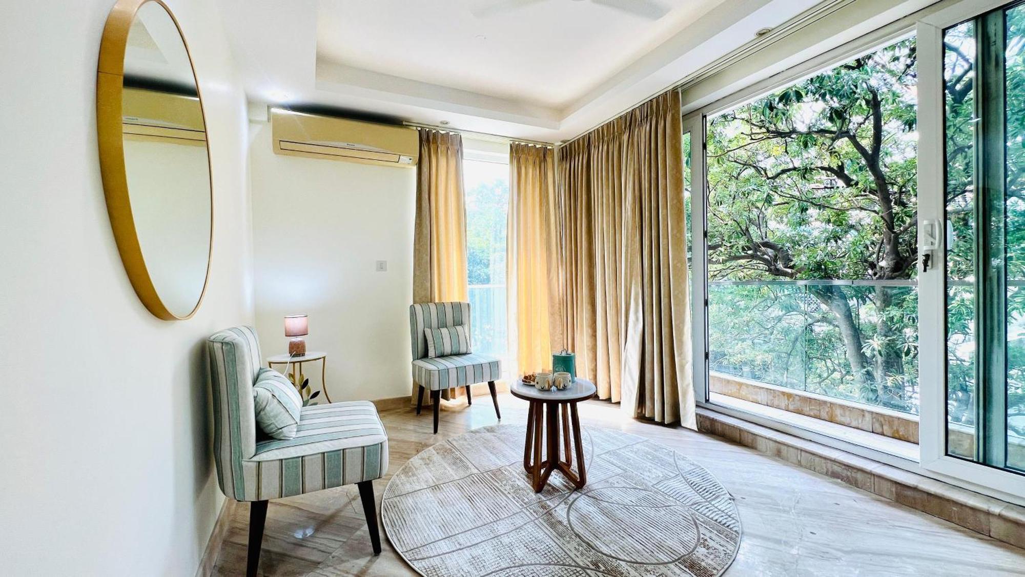 Olive Serviced Apartments - New Friends Colony New Delhi Eksteriør billede